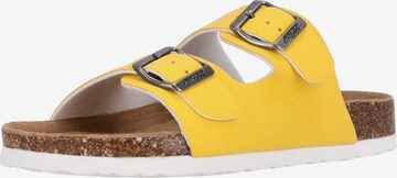 Cruz Mules 'Whitehill' in Yellow: front