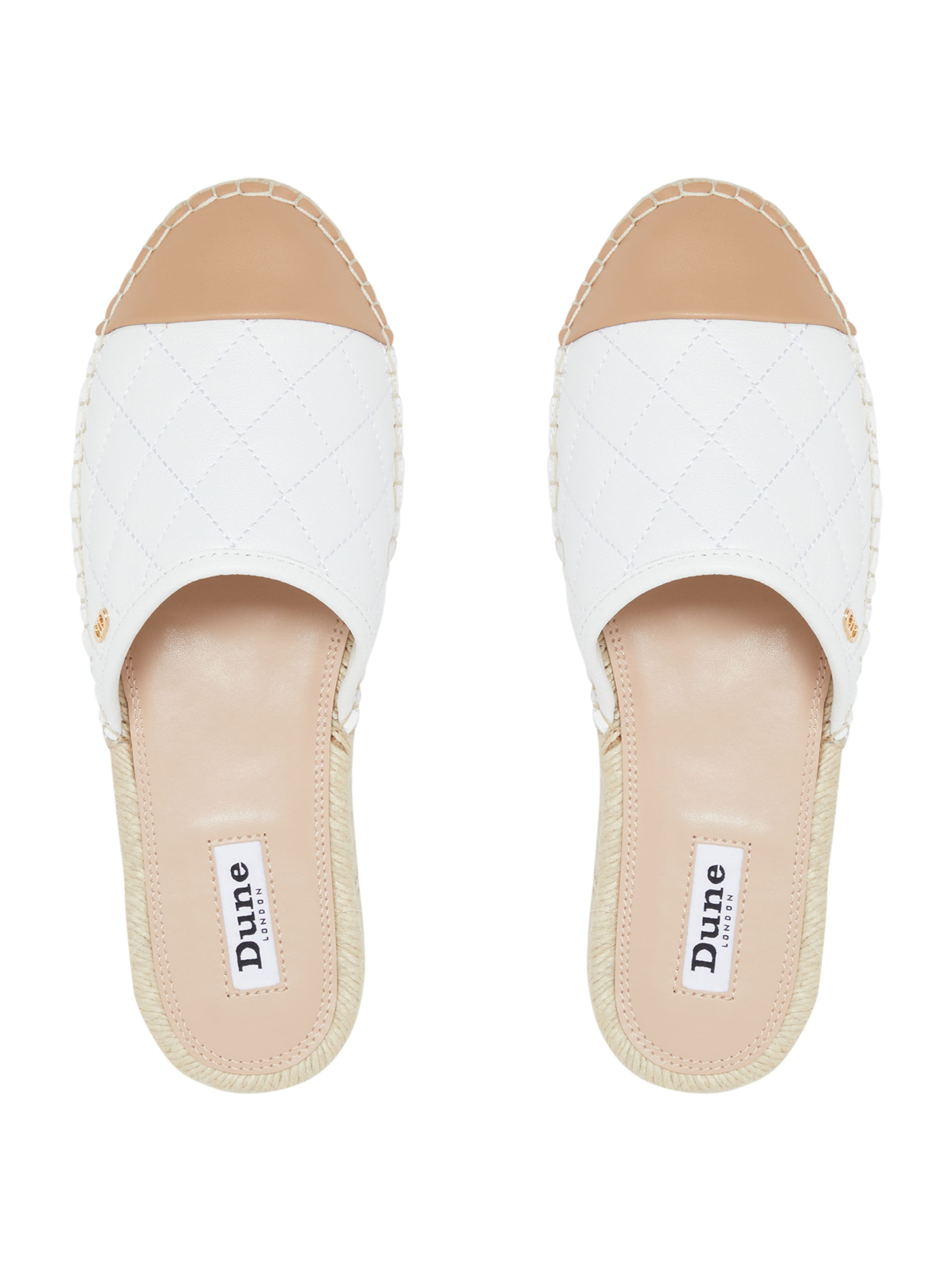 Mule 'GRACEFUL' Dune LONDON en blanc