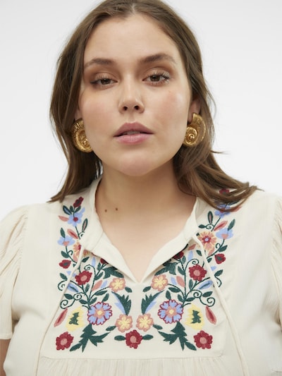 Vero Moda Curve Haut 'SINA' en mélange de couleurs, Vue avec produit