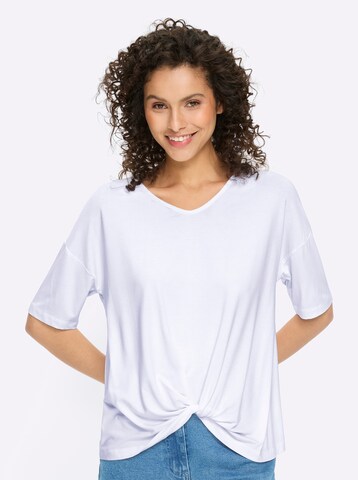 heine Shirt in Wit: voorkant