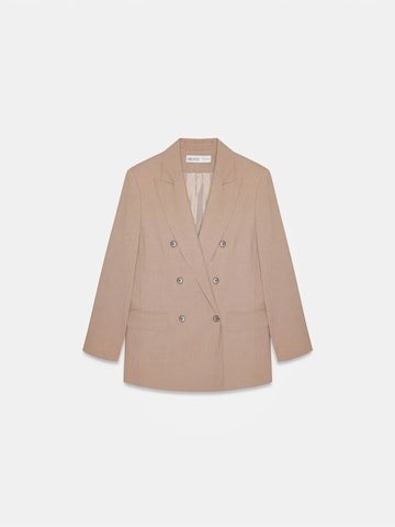 Blazer di Dilvin in beige: frontale