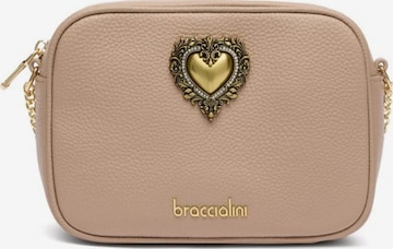 Braccialini Crossbody Bag 'Jinny Leather' in Beige: front