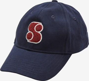 s.Oliver Cap in Blau: predná strana