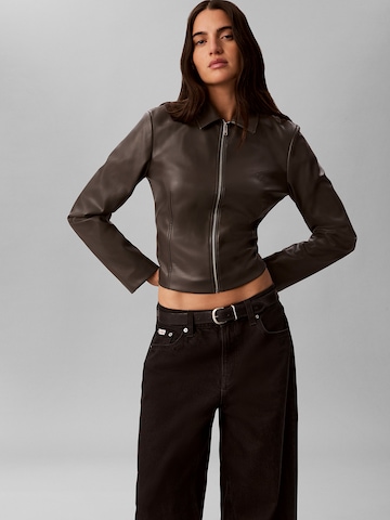 Baggy Jean Calvin Klein Jeans en noir : devant