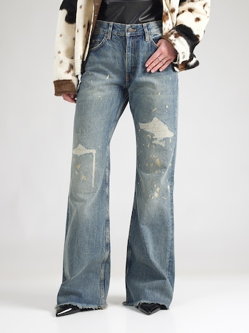 Wide Leg Jean 'Helix' WEEKDAY en bleu : devant