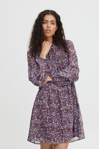 b.young - Vestido camisero 'Hima' en lila: frente