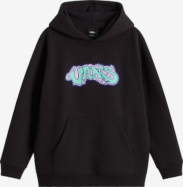 VANS Sweatshirt 'CRUISER' in Zwart: voorkant