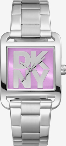 DKNY Analog watch 'City Maxi' in Silver: front
