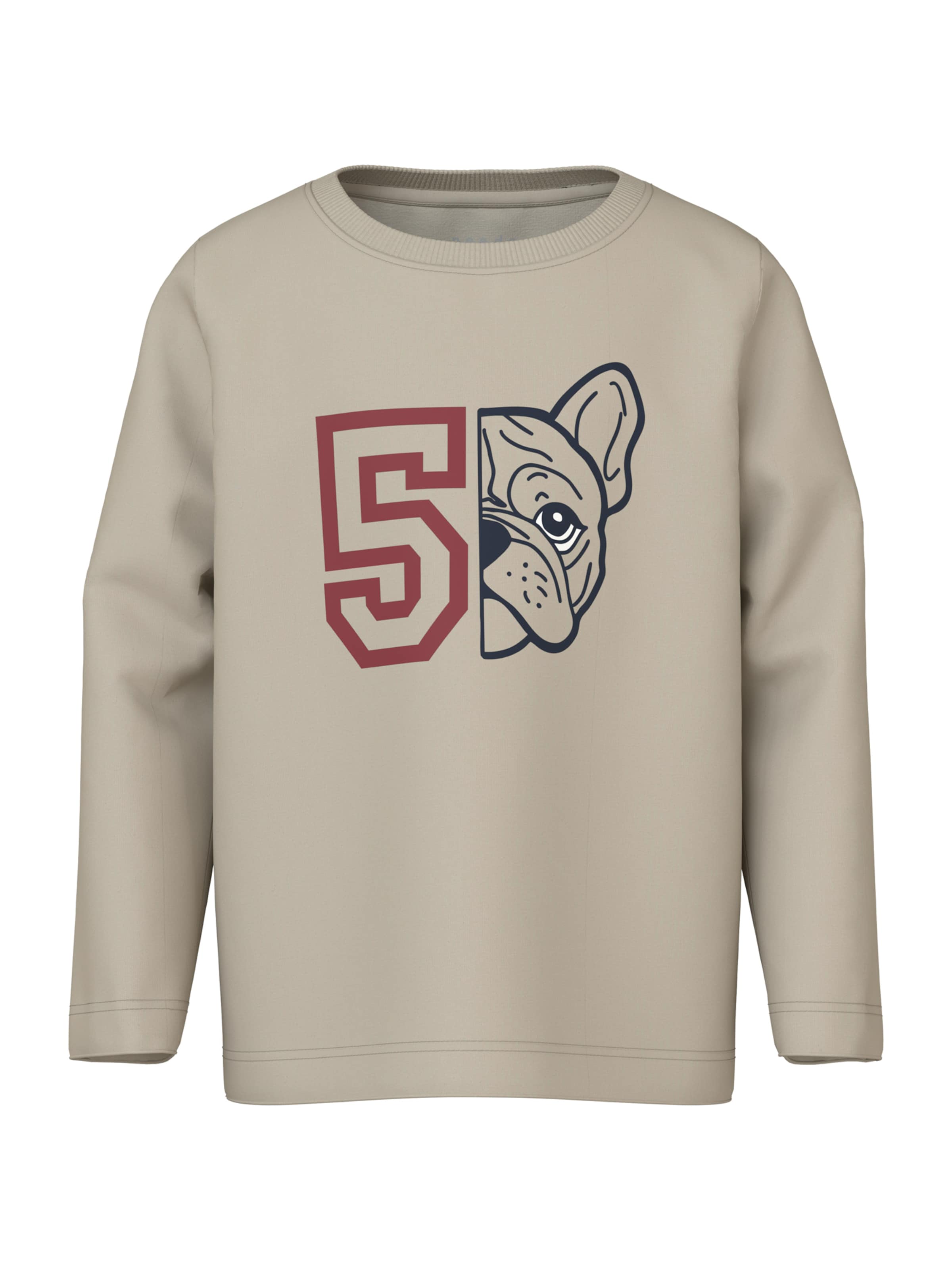 NAME IT Shirt 'NMMVUX' in Brown: front