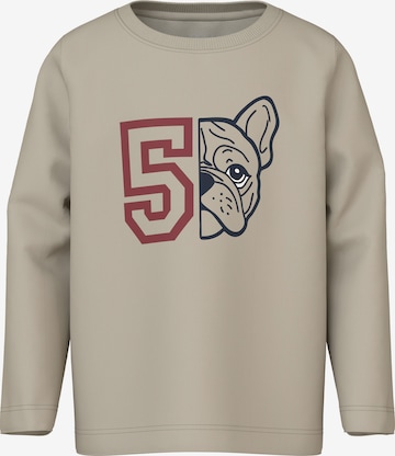 Maglietta 'NMMVUX' di NAME IT in marrone: frontale