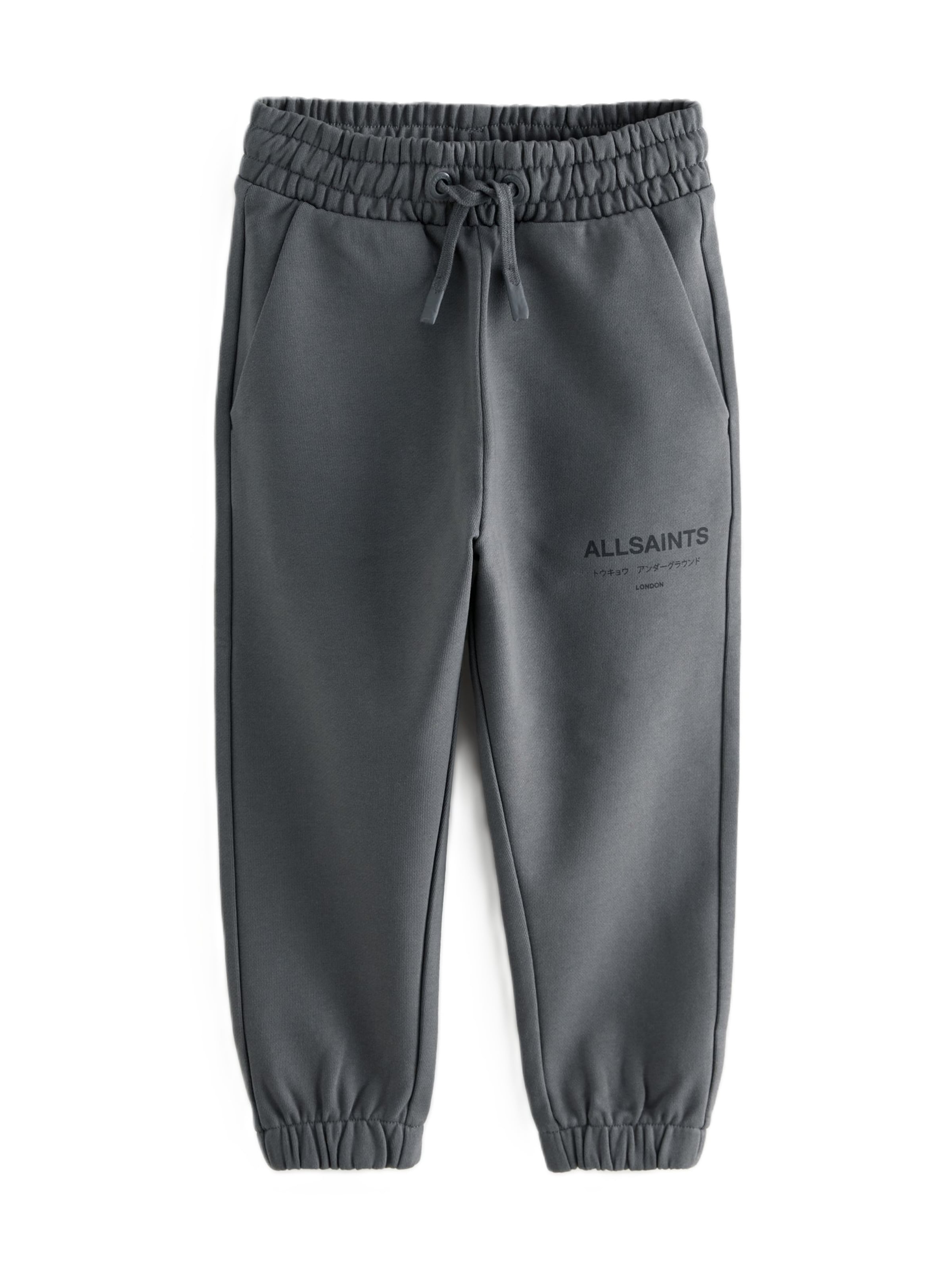 smALLSAINTS Tapered Byxa 'Underground' i grå: framsida