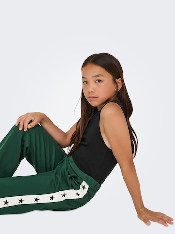 ONLY Baggy Broek 'Poptrash' in Groen