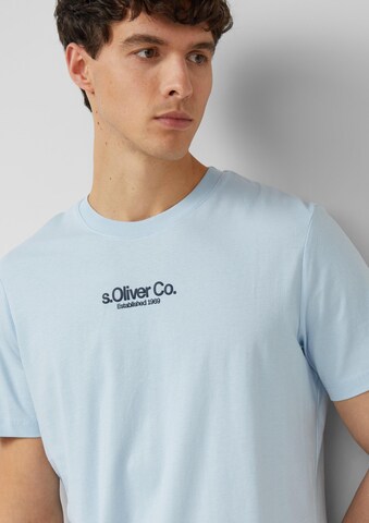 T-Shirt s.Oliver en bleu
