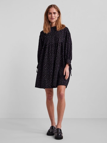 PIECES Shirt Dress 'Sille' in Black