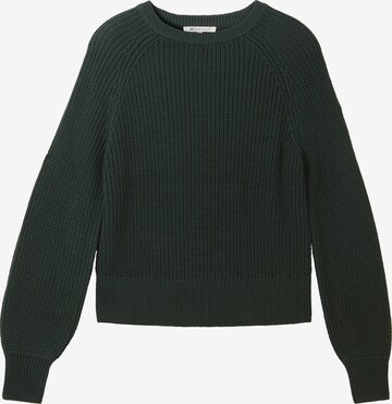 Pullover di TOM TAILOR DENIM in verde: frontale