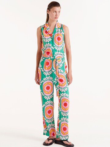 Tuta jumpsuit 'Mono' di Compania Fantastica in verde: frontale