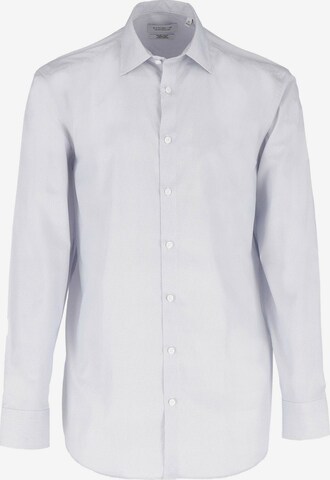 Black Label Shirt Regular fit Zakelijk overhemd 'KENTPRINT' in Blauw: voorkant