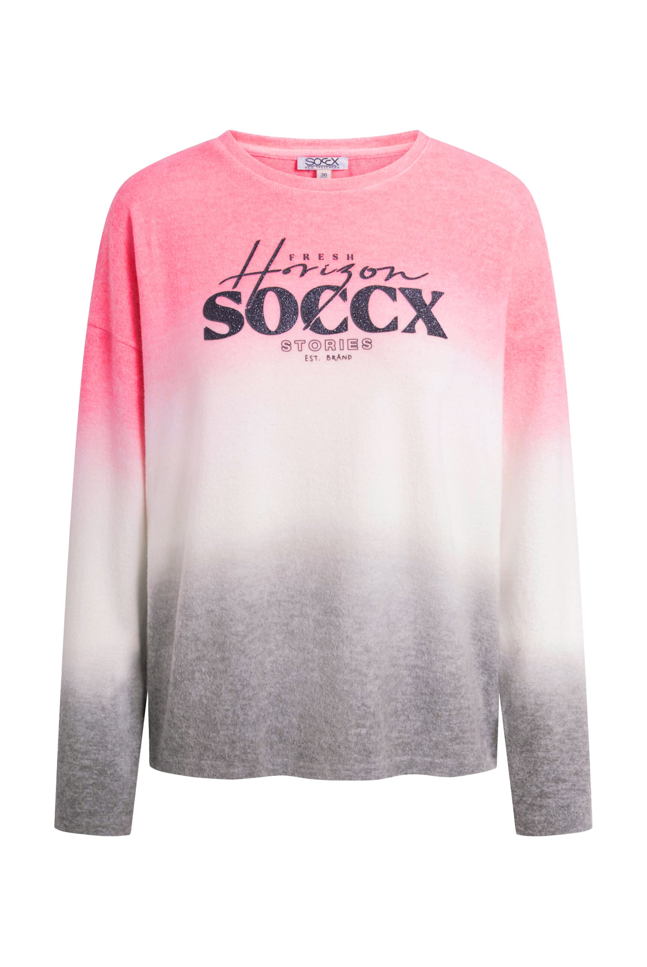 Soccx Sweater in Grey: front