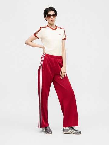 ADIDAS ORIGINALS Loosefit Παντελόνι 'Firebird' σε κόκκινο
