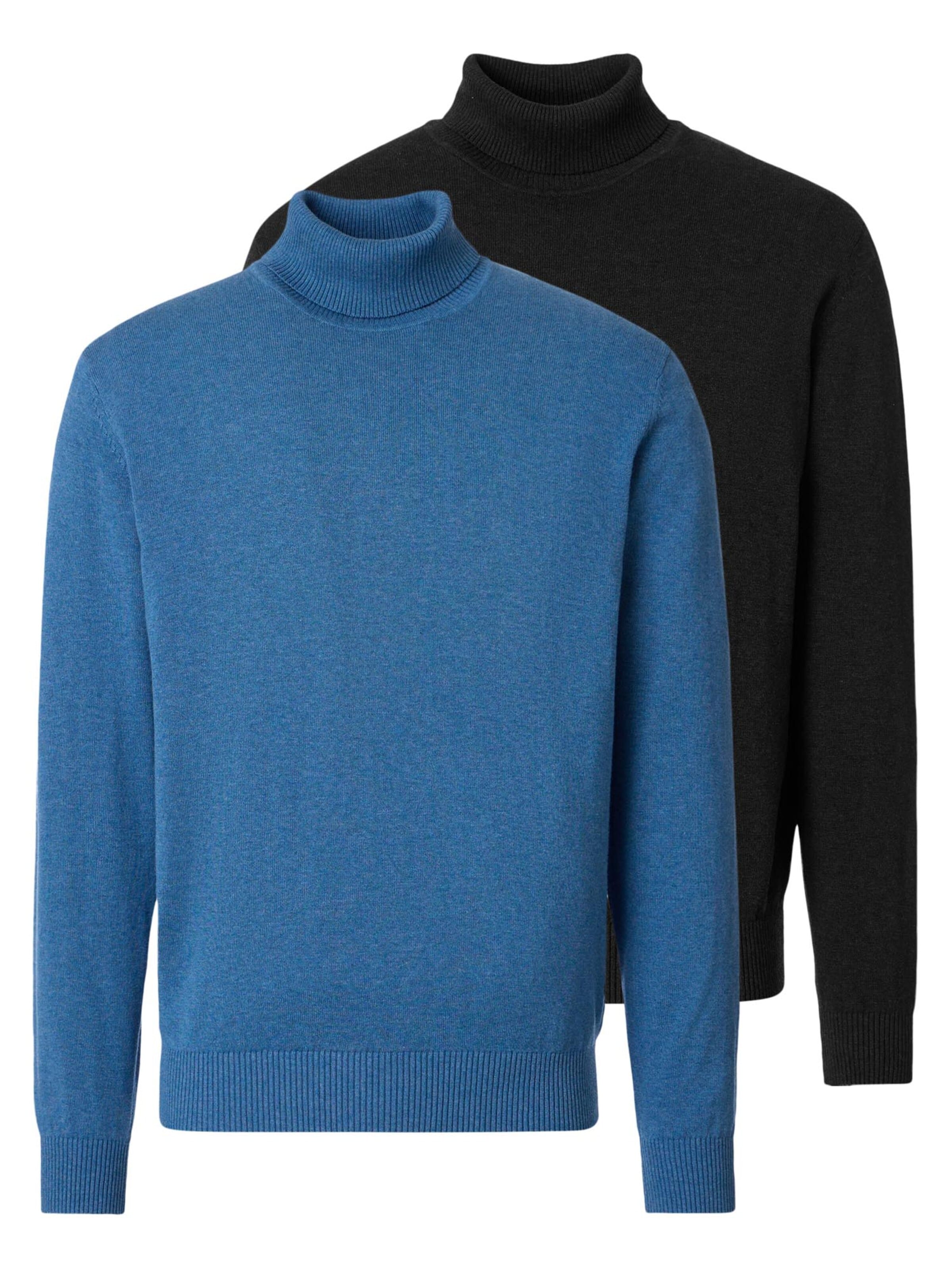 redmond Shirt 'Basic'‌‌‌ in Blau: Vorderseite