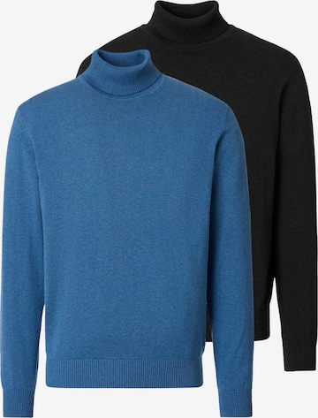 redmond Shirt 'Basic' in Blau: Vorderseite