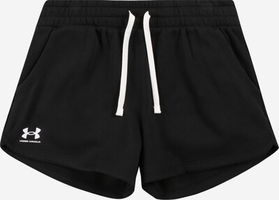 UNDER ARMOUR Shorts in schwarz / weiß, Produktansicht