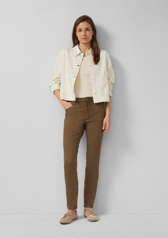 s.Oliver Slimfit Hose in Braun