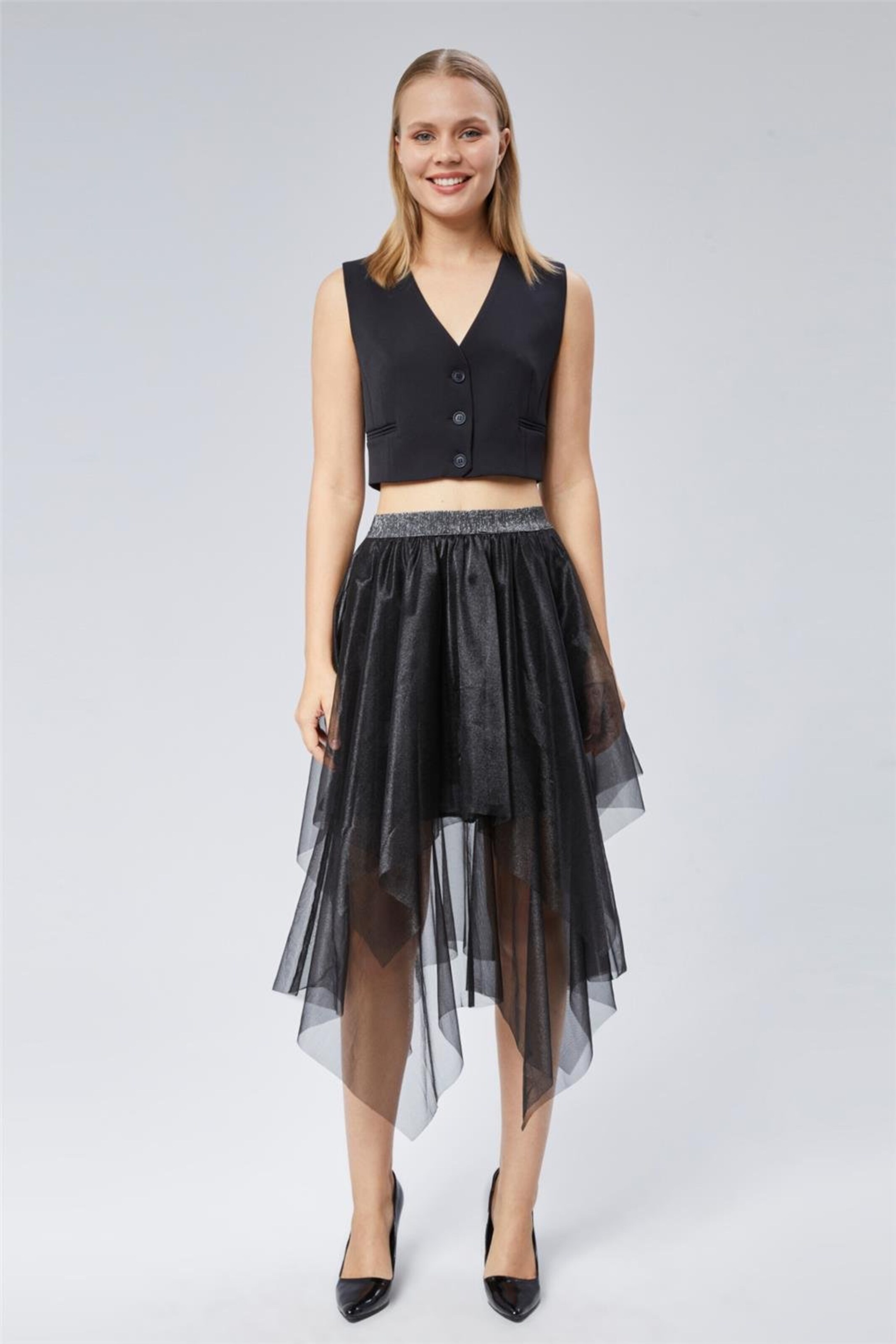 HOME STORE Skirt in Black: front
