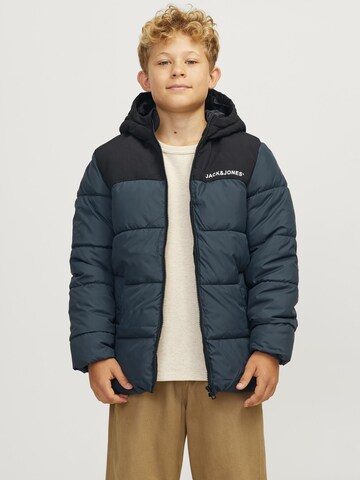 Jack & Jones Junior Vinterjakke i blå: forside