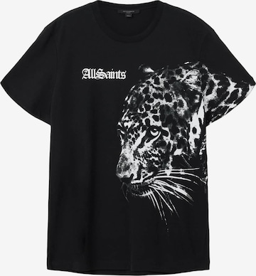 juoda AllSaints Marškinėliai 'ZAYA': priekis