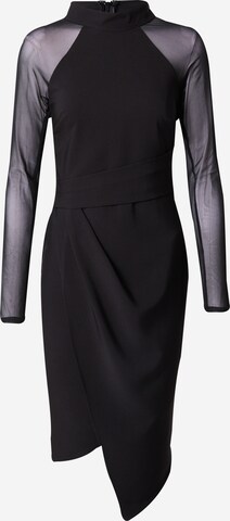 Rochie de cocktail de la Lipsy pe negru: față