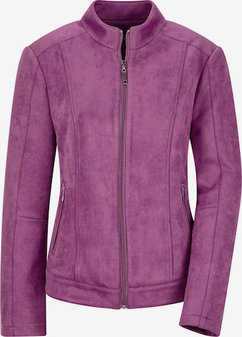Veste mi-saison Goldner en violet : devant