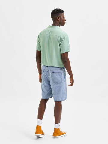 SELECTED HOMME Loosefit Shorts in Blau