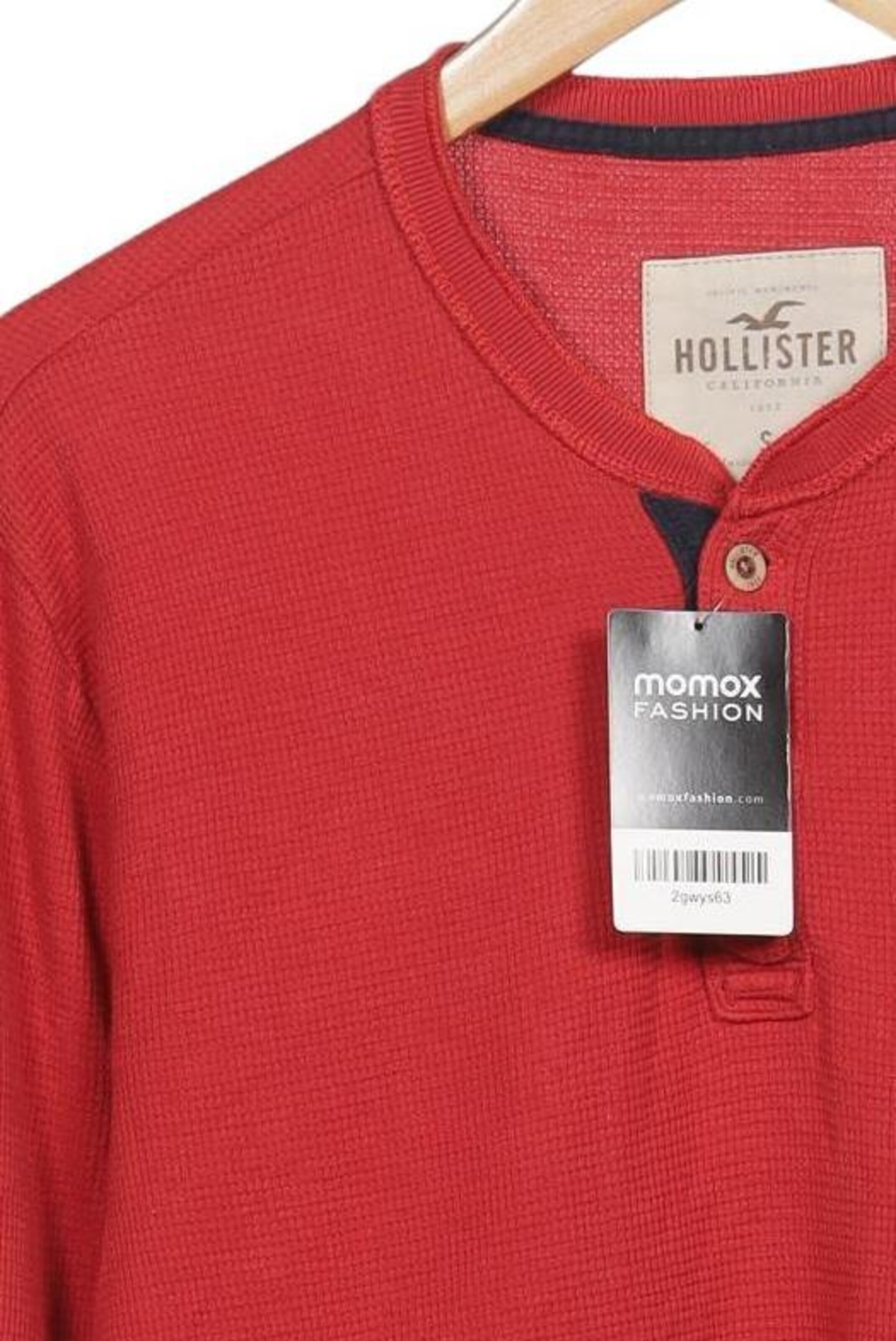 HOLLISTER Shirt in S in Red