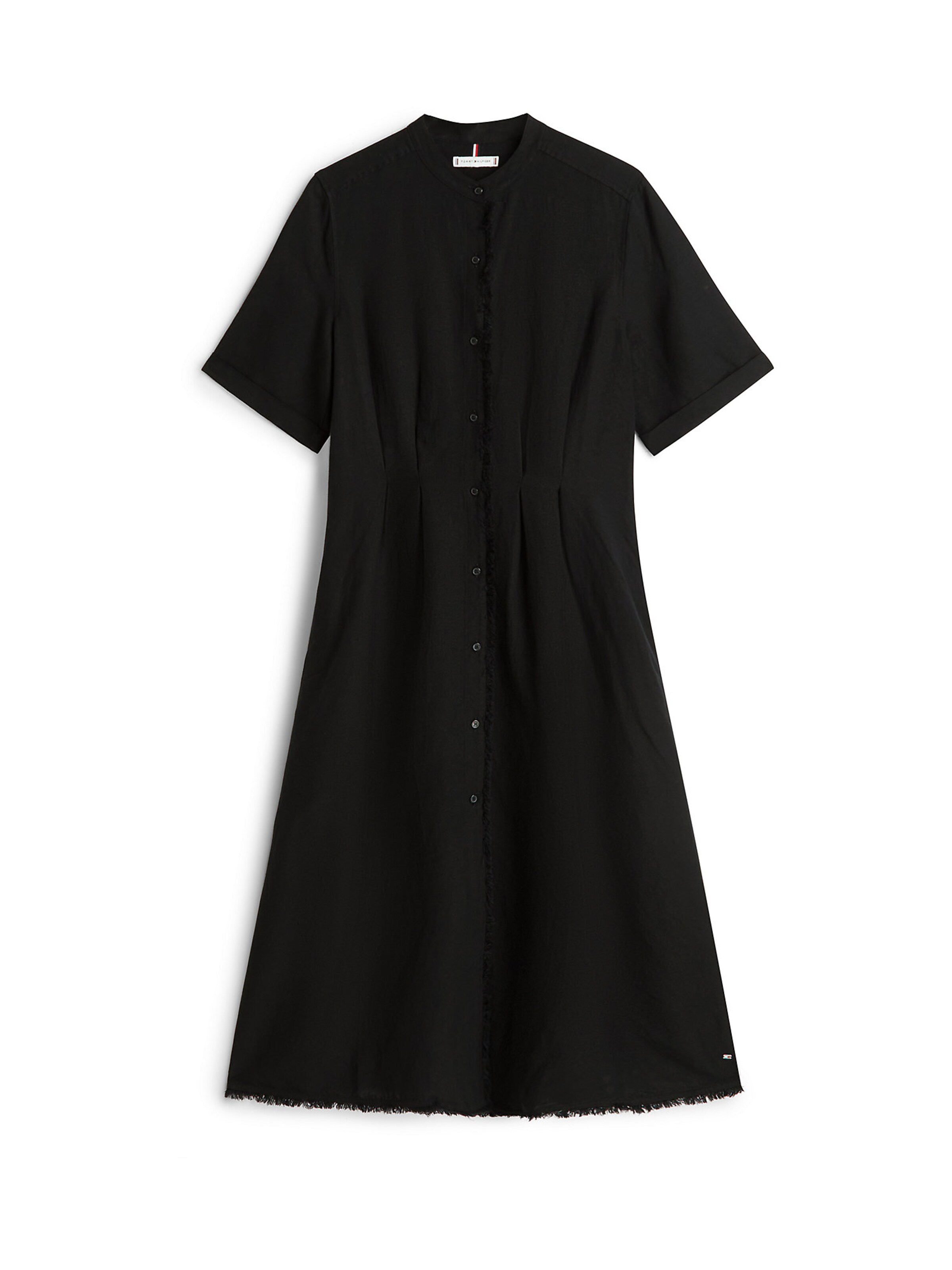 TOMMY HILFIGER Blousejurk in Zwart: voorkant