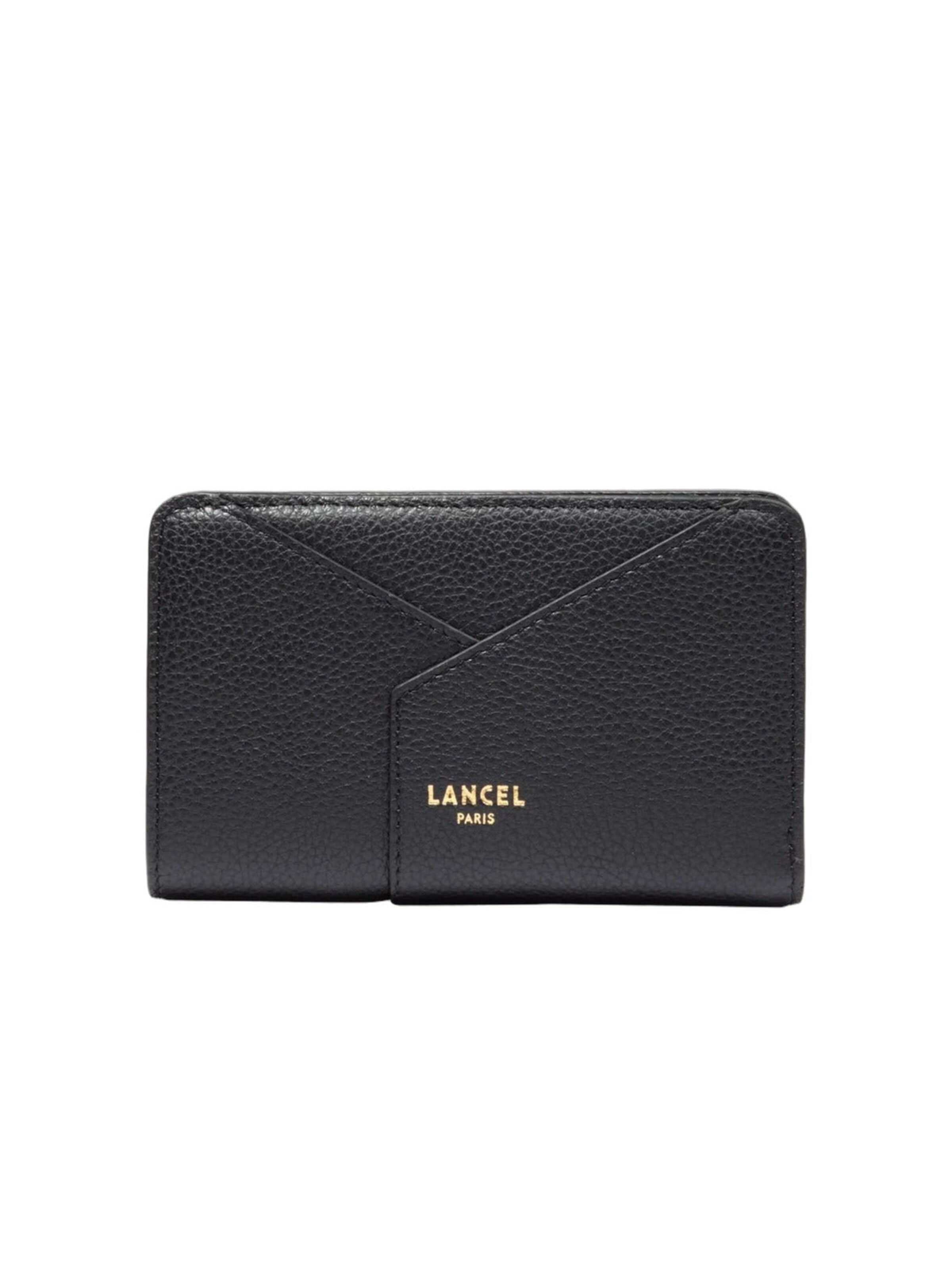Porte-monnaies Lancel en noir : devant