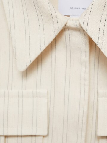 MANGO Overgangsjakke 'Geranio' i beige