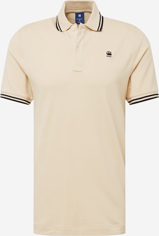 G-Star RAW T-shirt 'Dunda' i beige: framsida