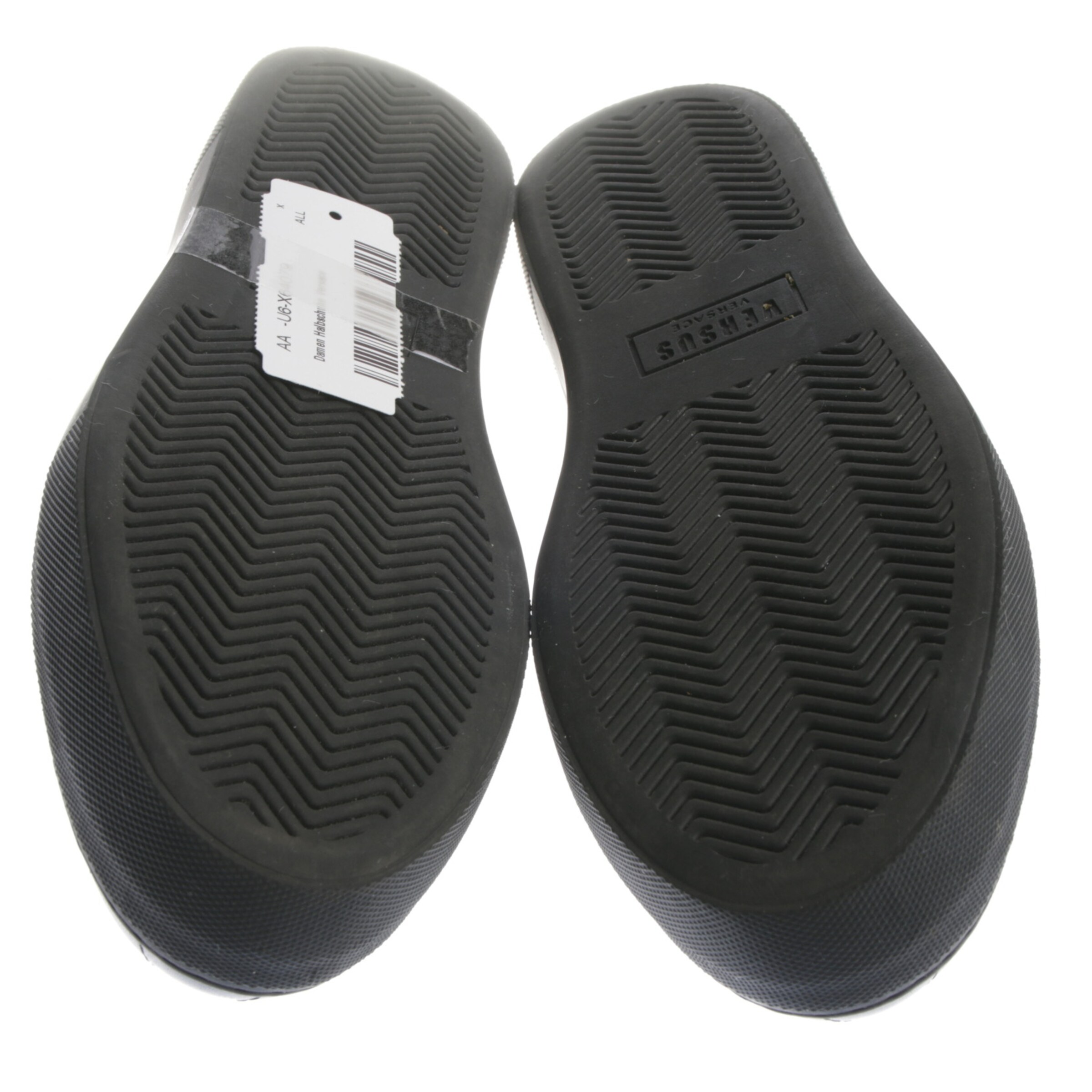 VERSACE Flats & Loafers in 37 in Black