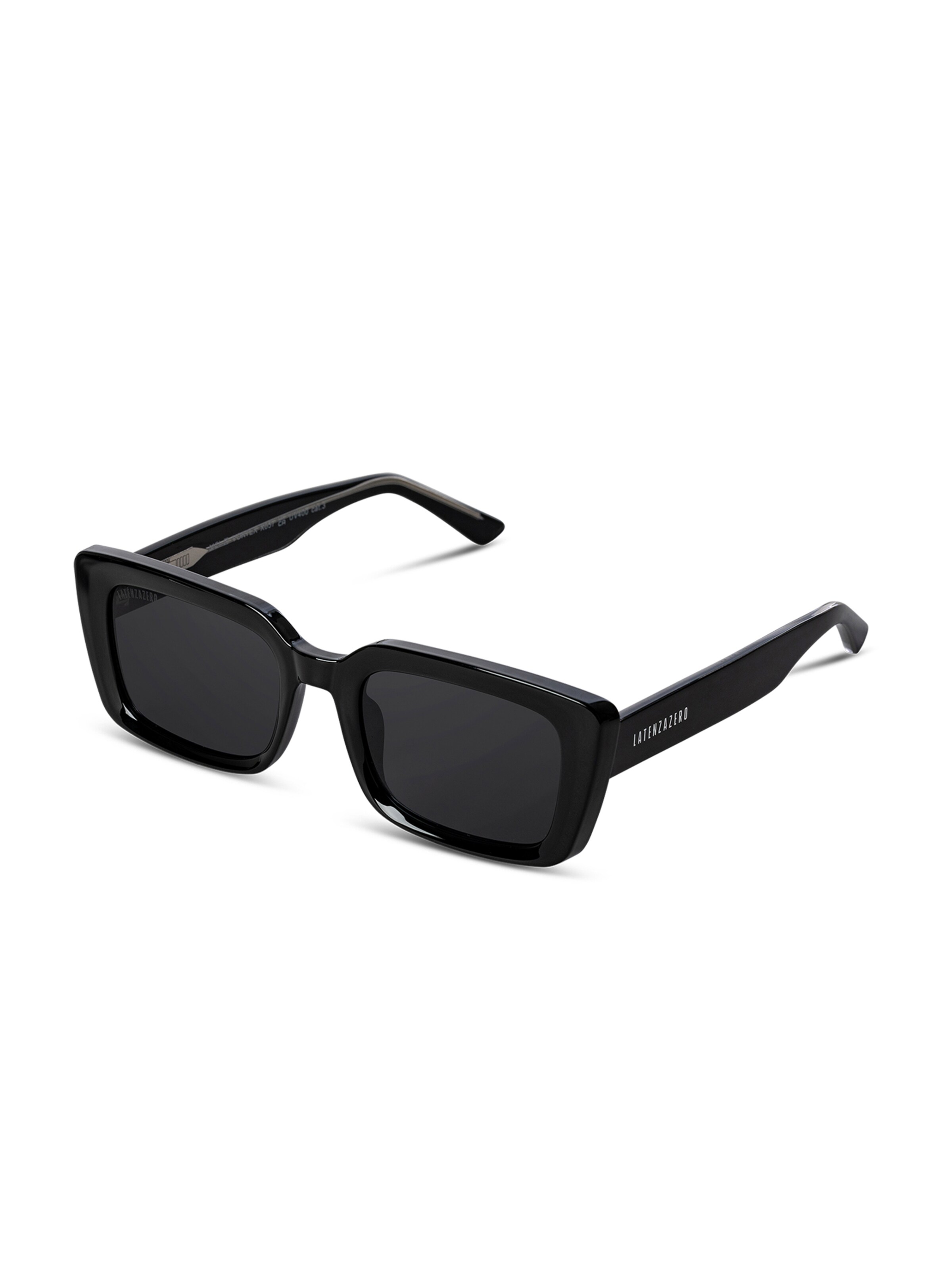 LatenzaZero Sonnenbrille 'Vortex Sun'‌‌‌‌‌‌‌‌ in Schwarz: Vorderseite