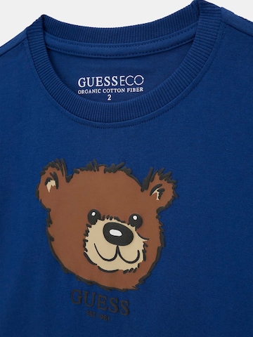 GUESS T-Shirt in Blau