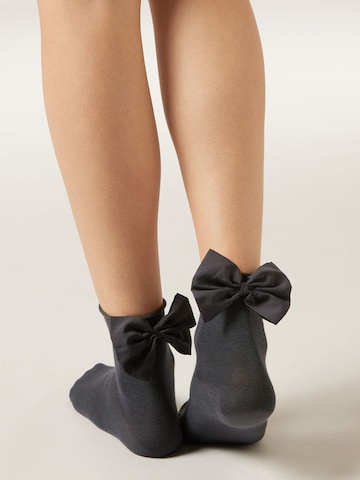 CALZEDONIA Socks in Blue: front