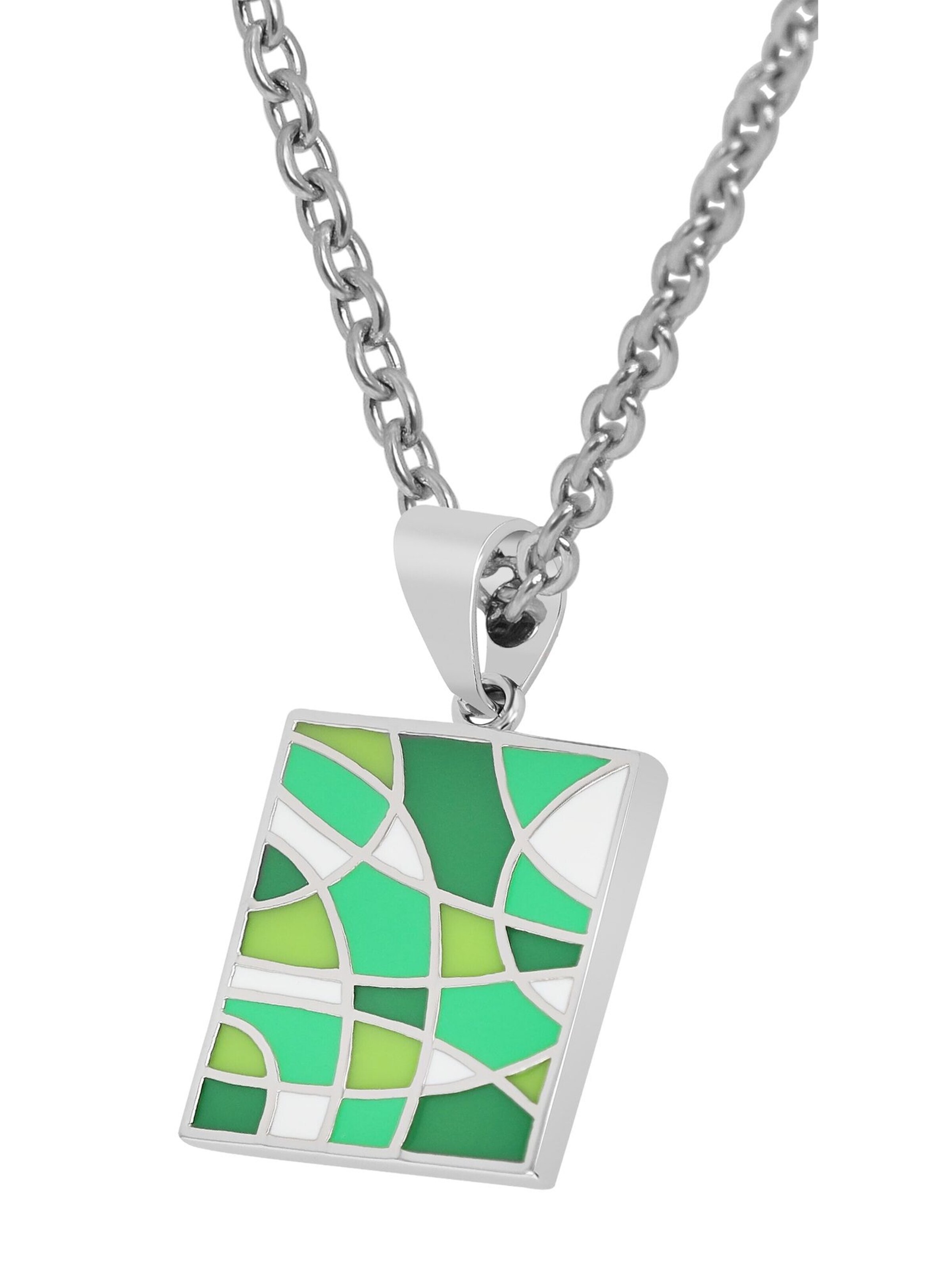Akzent Pendant 'Alinia, hautverträglich' in Silver: front