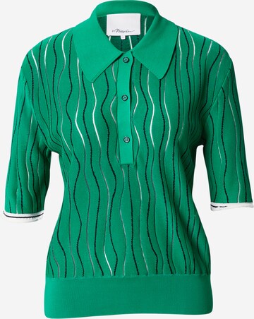 T-shirt 3.1 Phillip Lim en vert : devant