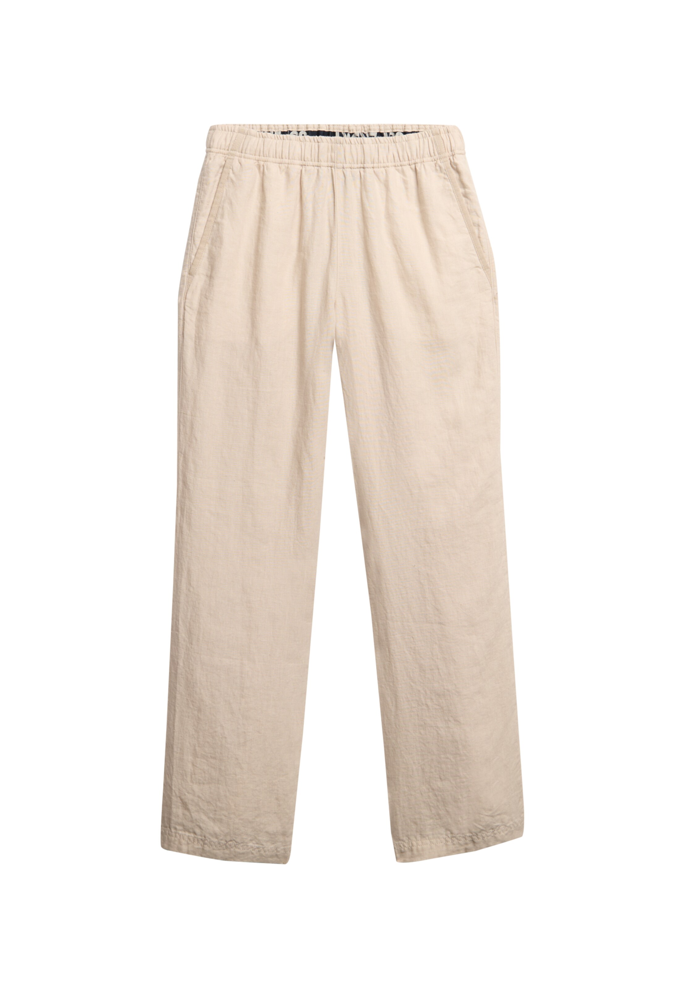 Superdry Broek in Beige: voorkant