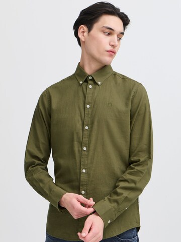 Casual Friday Regular Fit Langarmhemd ' CFAnton ' in Grün