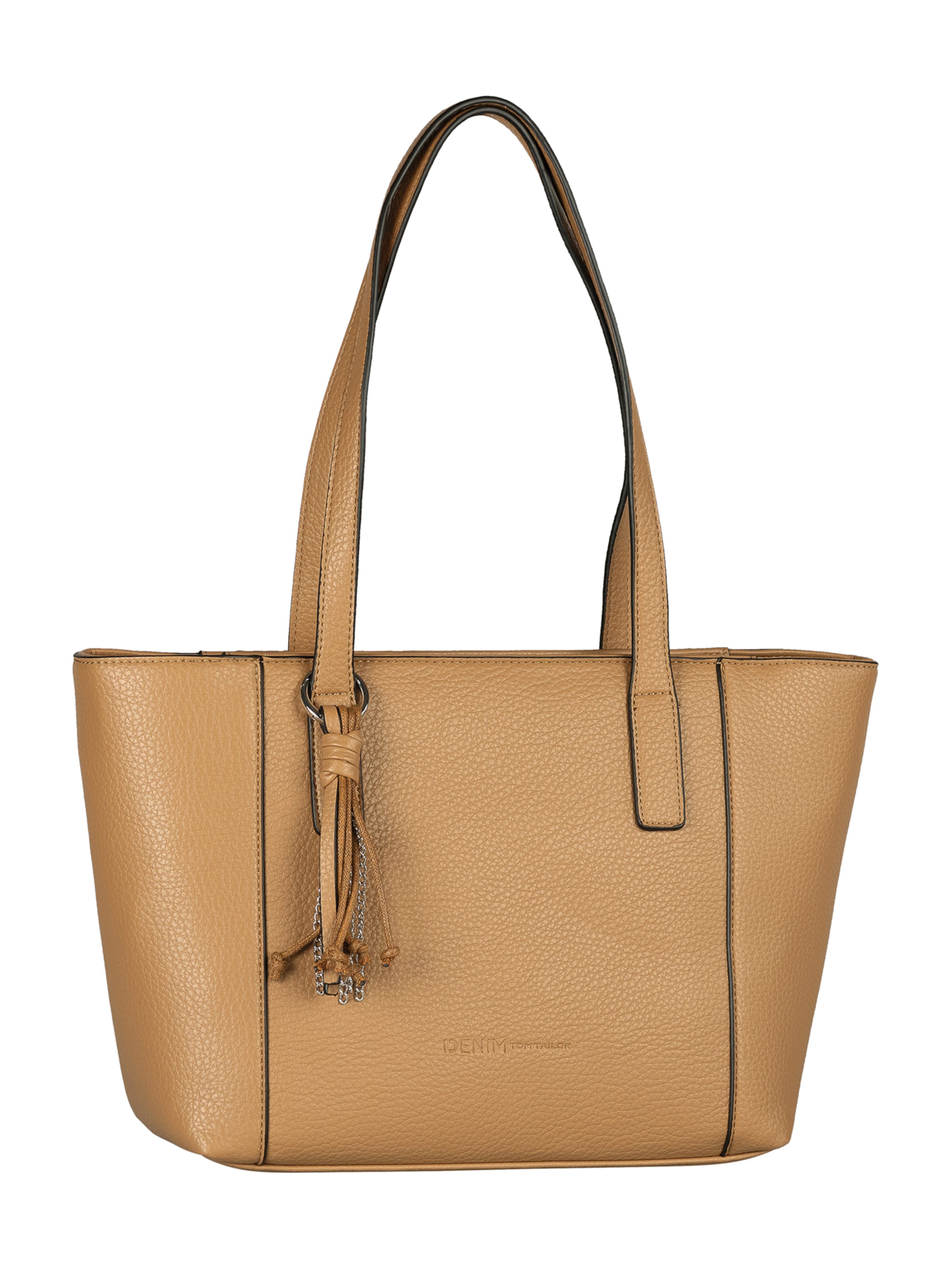 TOM TAILOR DENIM - Shopper 'Priya' em castanho: frente