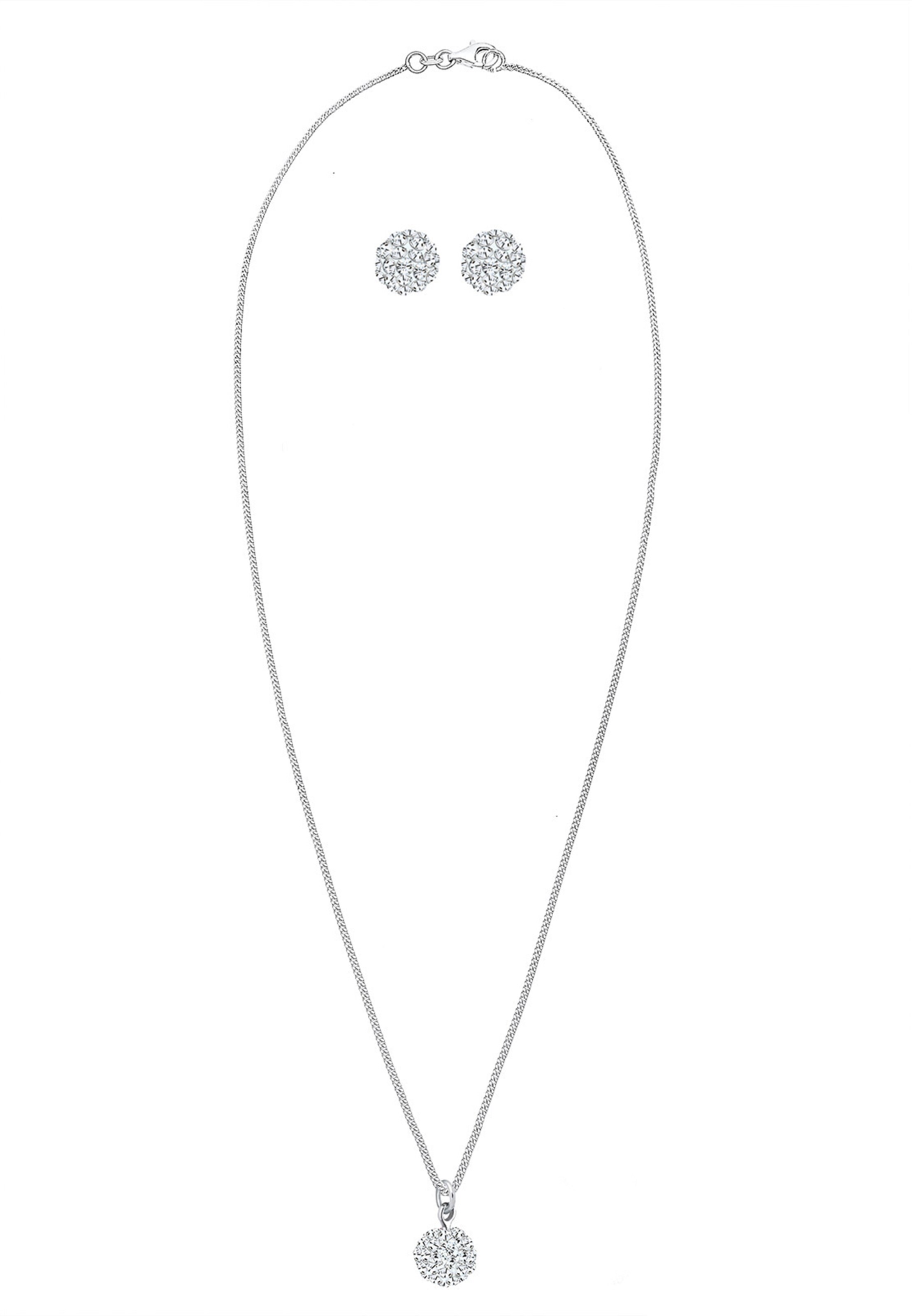 ELLI Комплект украшений в Серебристый