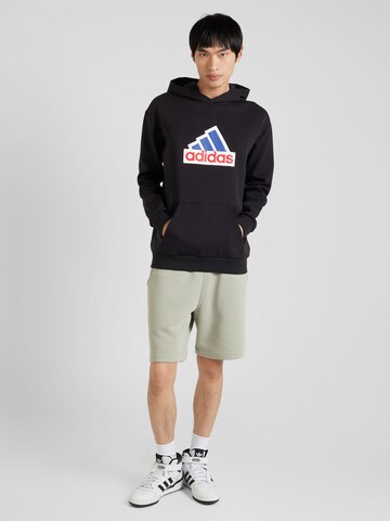 Felpa di ADIDAS SPORTSWEAR in nero