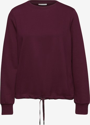 STREET ONE Sweatshirt i lilla: forside